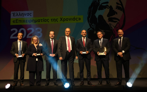 Ο Ευτύχιος Βασιλάκης αναδείχθηκε EY Έλληνας «Επιχειρηματίας της Χρονιάς» 2023