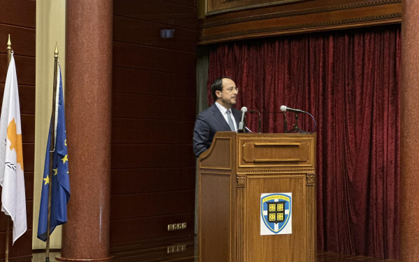 Νίκος Χριστοδουλίδης: «Κάθε χρονιά που περνά δυσχεραίνει τις προσπάθειες για επανένωση της Κύπρου»