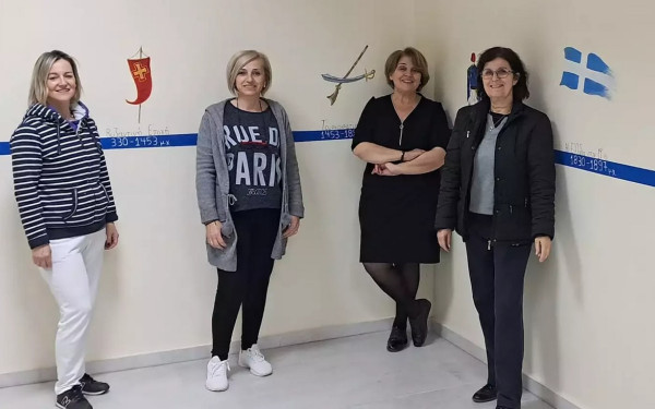 Χαλκιδική: Πέντε γυναίκες άλλαξαν όψη σε δημοτικό σχολείο στη Γαλάτιστα (φωτ.)