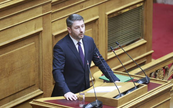 Πρόταση δυσπιστίας - «Μύδροι» Ν. Ανδρουλάκη κατά κυβέρνησης και Μητσοτάκη για το μοντάζ στις συνομιλίες των Τεμπών και τις υποκλοπές (βίντεο)