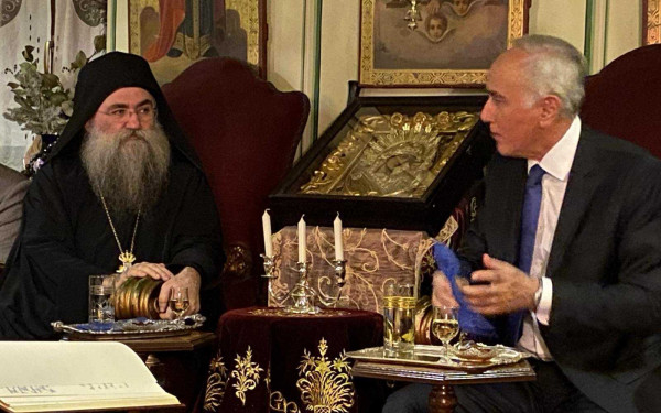 Ο νέος Πολιτικός Διοικητής του Αγίου Όρους κατά της κατάληψης της Μ. Εσφιγμένου