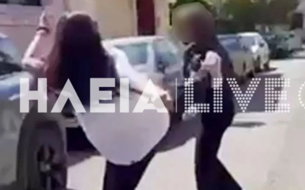 Πύργος: Άγριο ξύλο ανάμεσα σε μαθήτριες Γυμνασίου - Μπουνιές, κλωτσιές και μαλλιοτραβήγματα (βίντεο)