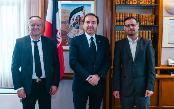 Συνάντηση της Ένωσης Συντακτών Επαρχιακού Τύπου με τον Υφυπουργό Δικαιοσύνης Ιωάννη Μπούγα