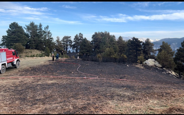 Πυρκαγιά στα Πιέρια Όρη: Τι λέει ο δήμος Κατερίνης