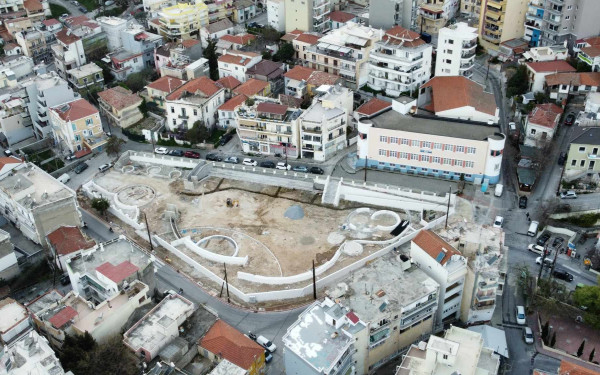 Δήμος Καβάλας: Συνεχίζονται οι εργασίες ανάπλασης της Πλατείας Νεαπόλεως στα Ποταμούδια (φωτ.)