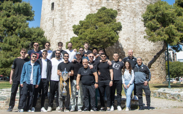 Χάντμπολ: Στο Λευκό Πύργο ο κυπελλούχος ΠΑΟΚ - Δείτε φωτογραφίες