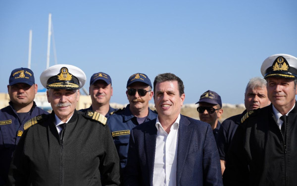 Στη Γαύδο ο Δ. Καιρίδης - Τι συζήτησε με τη δήμαρχο του ακριτικού νησιού (φωτ.)