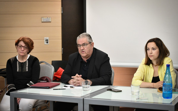 Θεσσαλονίκη: Συνάντηση Δ. Κουτσούμπα με εργαζόμενους σε ξενοδοχείο υπό αναστολή λειτουργίας