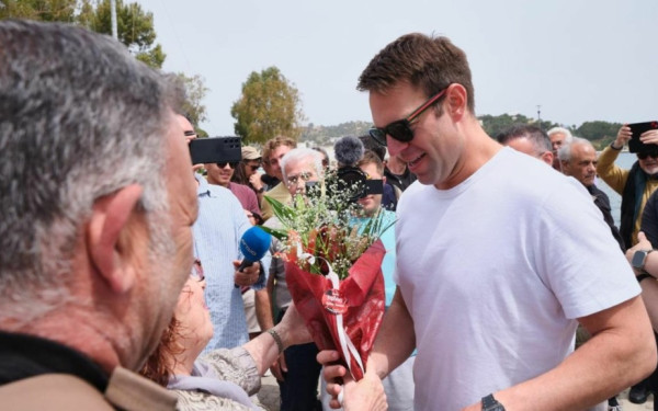 Τα μποφόρ στο Αιγαίο… φρέναραν την περιοδεία του Στέφανου Κασσελάκη