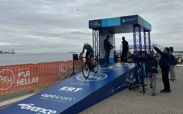 Από τη Θεσσαλονίκη εκκίνησε ο Διεθνής Ποδηλατικός Γύρος Ελλάδας (βίντεο, φωτ.)