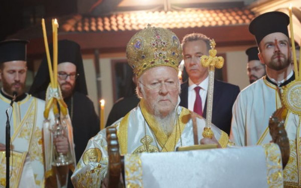 Βαρθολομαίος: Προσευχόμαστε να επικρατήσει ειρήνη, δικαιοσύνη και αλληλεγγύη στη Μέση Ανατολή και την Ουκρανία