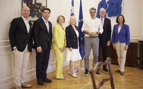 Κ. Μητσοτάκης: Συνάντηση με το γερουσιαστή Jerry Moran και αντιπροσωπία του αμερικανικού Κογκρέσου