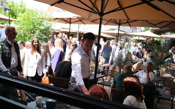 Στ. Κασσελάκης από Εύοσμο: Φέρτε φρέσκο αέρα, πιο ανθρώπινο στην πολιτική (φωτ.)