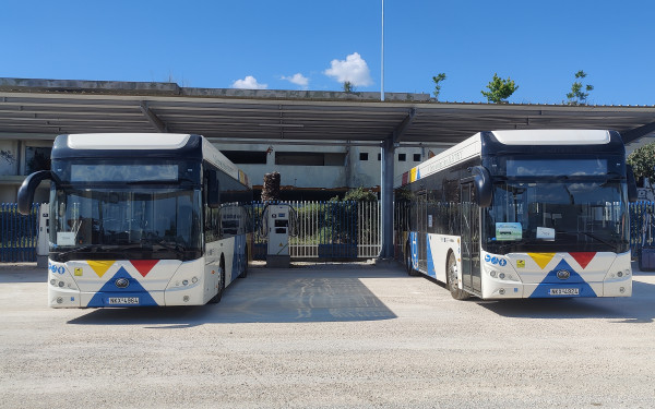 Θεσσαλονίκη: Νέος σταθμός φόρτισης για τα ηλεκτρικά λεωφορεία του ΟΑΣΘ στην Σταυρούπολη