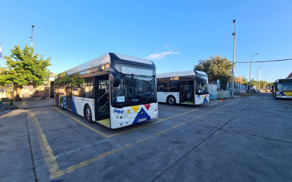 Θεσσαλονίκη: Βγήκαν στο δρόμο τα ηλεκτρικά λεωφορεία και στη γραμμή 20 Μενεμένη - Αριστοτέλους