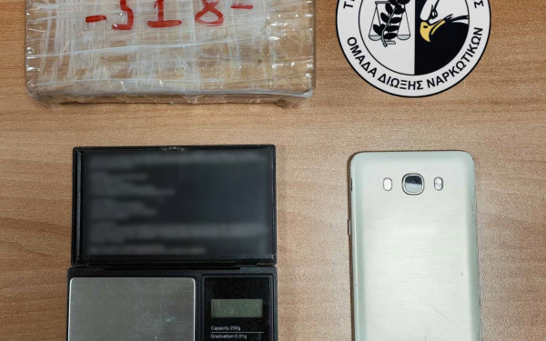 Θεσσαλονίκη: Τον συνέλαβαν με συσκευασία με ηρωίνη βάρους 518 γραμμαρίων (φωτ.)