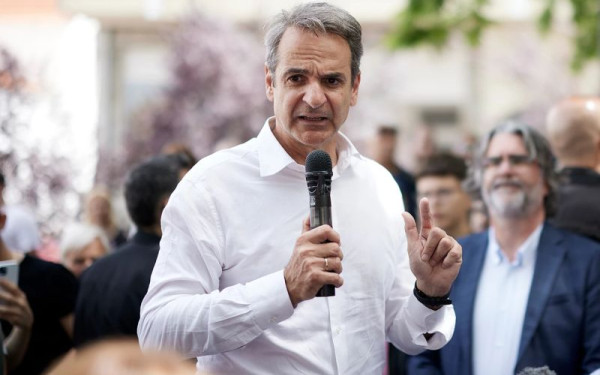 Μητσοτάκης από το Αγρίνιο: Πάμε να βάλουμε το τρίποντο στις ευρωεκλογές μετά τις νίκες του 2023 (βίντεο)