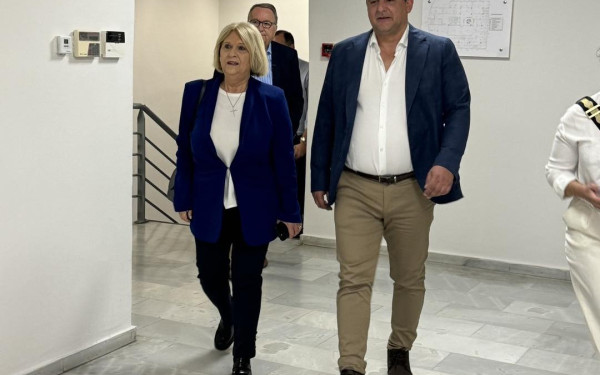 Επίσκεψη της Υφυπουργού Μετανάστευσης & Ασύλου Σοφίας Βούλτεψη στον Δήμαρχο Πέλλας