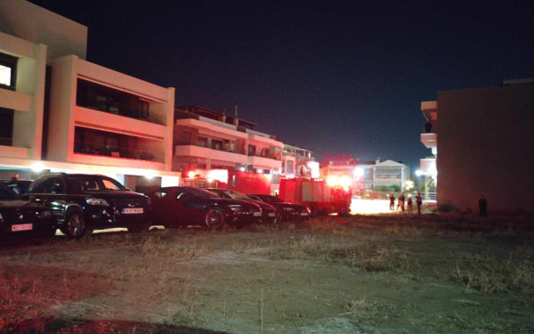 Θέρμη: Αναστάτωση από φωτιά σε υπόγειο