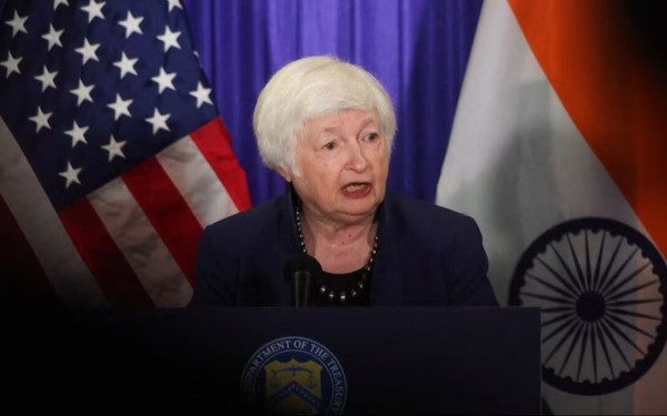 Τ. Γέλεν: Η Ουκρανία μπορεί να πάρει δάνειο που θα στηρίζεται στα έσοδα από τα «παγωμένα» περιουσιακά στοιχεία