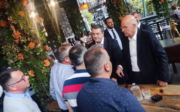 Αντιπροσωπεία του Δ.Σ. της Ε.Σ.ΠΕ.Ε. Σερρών συνάντησε τον Νίκο Δένδια