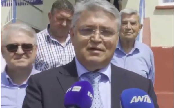 Στο Μοσχοχώρι Πιερίας ψήφισε ο Δημήτρης Νατσιός