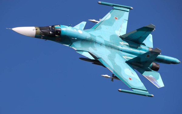 Συντριβή βομβαρδιστικού Su-34 της Ρωσίας στον Καύκασο - Σκοτώθηκε το διμελές πλήρωμα