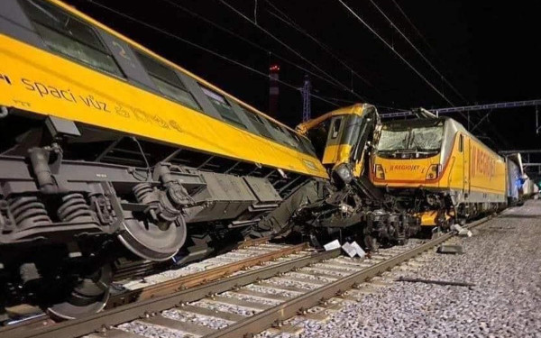 Τσεχία: Φονική σύγκρουση επιβατικού τρένου με εμπορική αμαξοστοιχία - Τέσσερις νεκροί και 26 τραυματίες