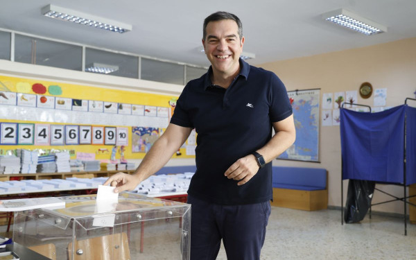 Ευρωεκλογές 2024: Ψήφισε ο Αλέξης Τσίπρας (βίντεο)