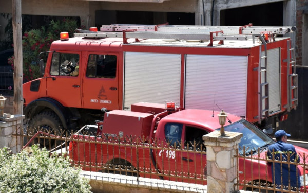 Πυρκαγιά σε αποθηκευτικό χώρο ξυλείας στο Χαλάνδρι