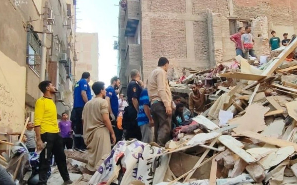 Αίγυπτος: Τουλάχιστον πέντε νεκροί από την κατάρρευση πολυκατοικίας στην επαρχία Ασιούτ