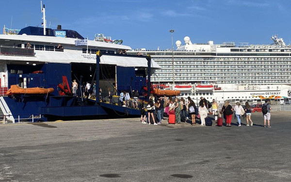 Πρώτευσαν στις θαλάσσιες μεταφορές επιβατών για το 2023 Ελλάδα και Ιταλία