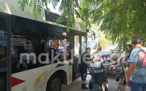 Θεσσαλονίκη - Αναστάτωση στον ΟΑΣΘ: Γυναίκα έπεσε και χτύπησε σε λεωφορείο
