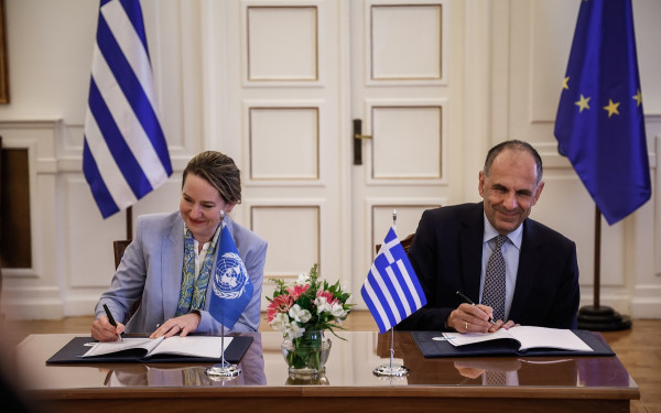 Υπογραφή Συμφωνίας Έδρας μεταξύ της Ελλάδας και του ΔΟΜ