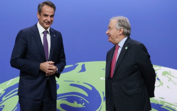 Το Κυπριακό επί τάπητος στη συνάντηση Μητσοτάκη - Γκουτέρες στη Νέα Υόρκη
