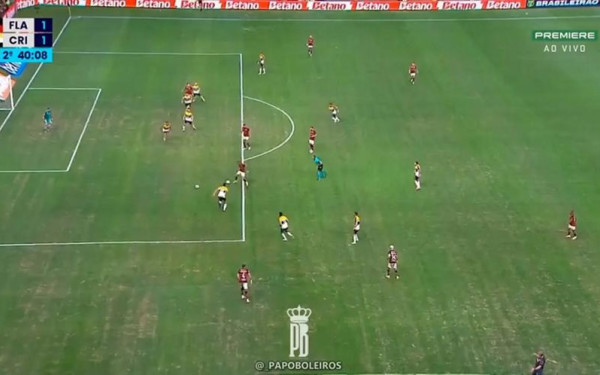 Βραζιλία: Ο απίθανος λόγος που ο διαιτητής καταλόγισε πέναλτι στο Φλαμένγκο - Κρισίουμα (βίντεο)