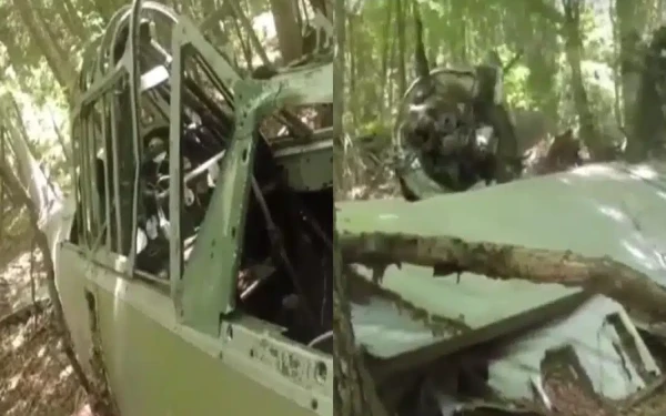 Δράμα: Βρέθηκε μαχητικό αεροσκάφος 77 χρόνια μετά την πτώση του στο δάσος Φρακτού