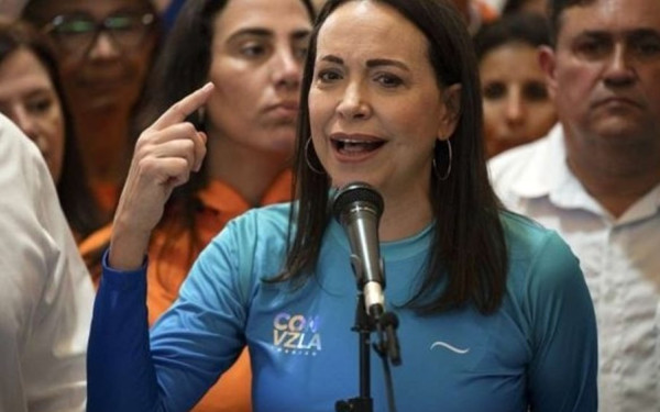 Βενεζουέλα: «Ήρθε η ώρα της ελευθερίας», δηλώνει η ηγέτιδα της αντιπολίτευσης Ματσάδο