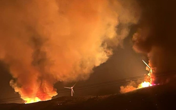 Εύβοια: Δύσκολη νύχτα για τους πυροσβέστες- Μάχη με τις φλόγες - Εκκενώθηκαν οικισμοί (βίντεο, φωτ.)