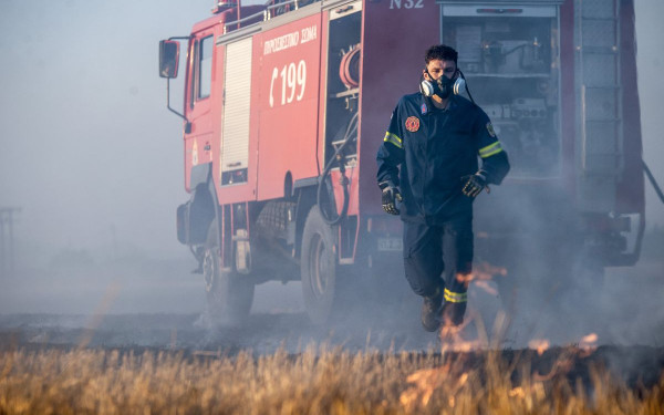 Kαβάλα: Φωτιά στο Δήμο Νέστου