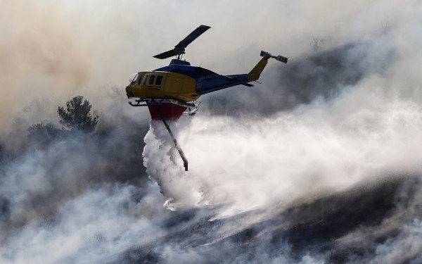 Σέρρες: Οριοθετήθηκε η φωτιά στον Λαϊλιά (βίντεο)