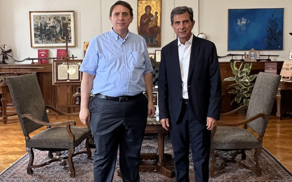 Συνάντηση Γκιουλέκα-Γιορδαμλή στο ΥΜΑΘ για την ανάπτυξη του Έβρου