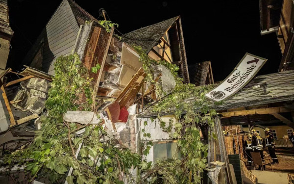 Γερμανία: Δύο νεκροί στην κατάρρευση ξενοδοχείου στην Ρηνανία - Παλατινάτο (βίντεο, φωτ.)