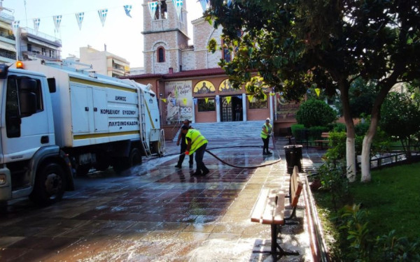 Θεσσαλονίκη: «Λαμπίκο» η Ανδρέα Παπανδρέου﻿ στο Κορδελιό - Όλα έτοιμα για το πανηγύρι του Ι.Ν. Μεταμόρφωσης του Σωτήρος (φωτ.)