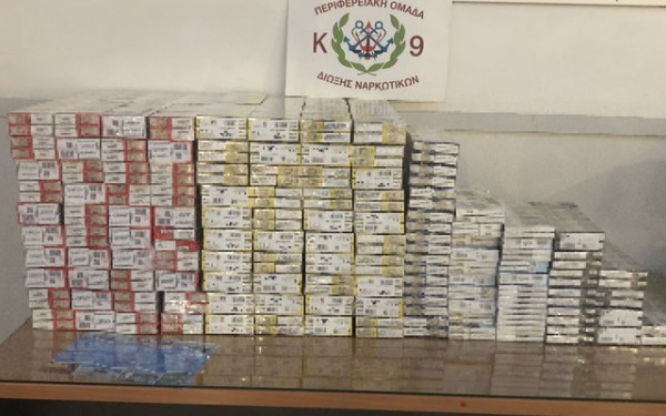 Ηγουμενίτσα: Τον έπιασαν με 1.980 λαθραία πακέτα τσιγάρων