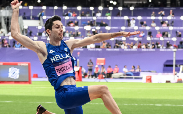 Απολαυστικός Τεντόγλου: «Ήταν κάτι πολύ απλό για μένα αυτό το άλμα σήμερα, με ευνοϊκές συνθήκες μπορώ να κάνω ρεκόρ» (βίντεο)