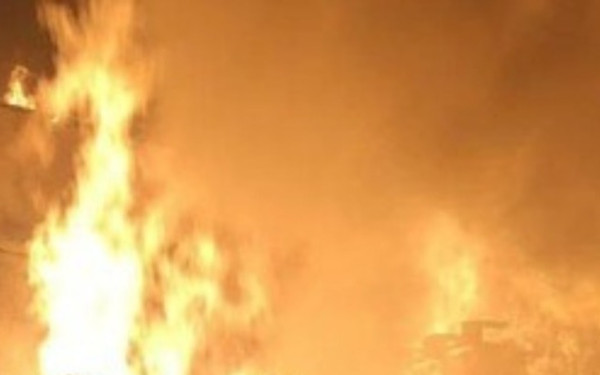 Πυρκαγιά σε ρωσικό λιμάνι μετά από ουκρανική επίθεση