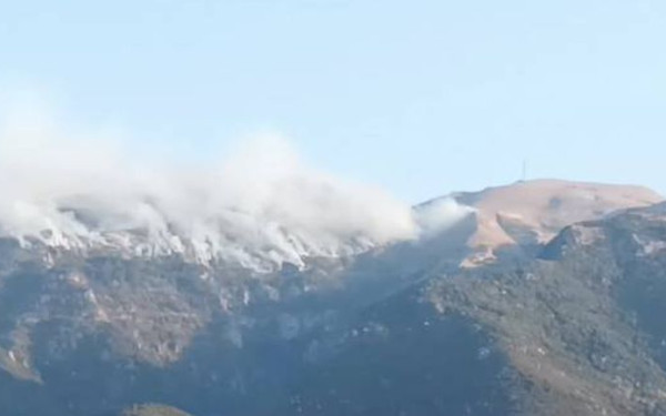 Καβάλα: Μάχη με τις φλόγες για δεύτερη ημέρα στο Παγγαίο - Σηκώθηκαν  τα εναέρια μέσα (βίντεο)