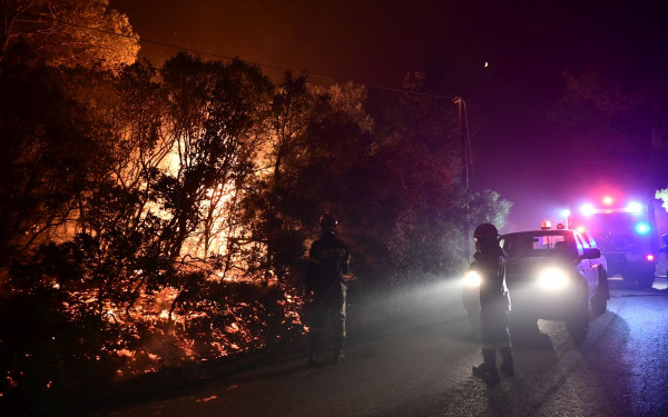 Κατηγορίας... «megafire» η πυρκαγιά στη βορειοανατολική Αττική
