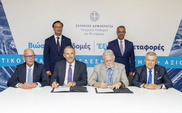 Υπογραφή Μνημονίου Συνεργασίας παροχής τεχνογνωσίας ανάμεσα στον ΟΣΕ και τους Γερμανικούς Σιδηρόδρομους